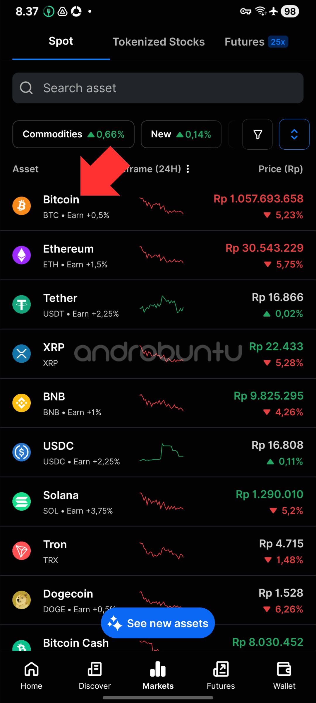 Beli Bitcoin di Pintu 2
