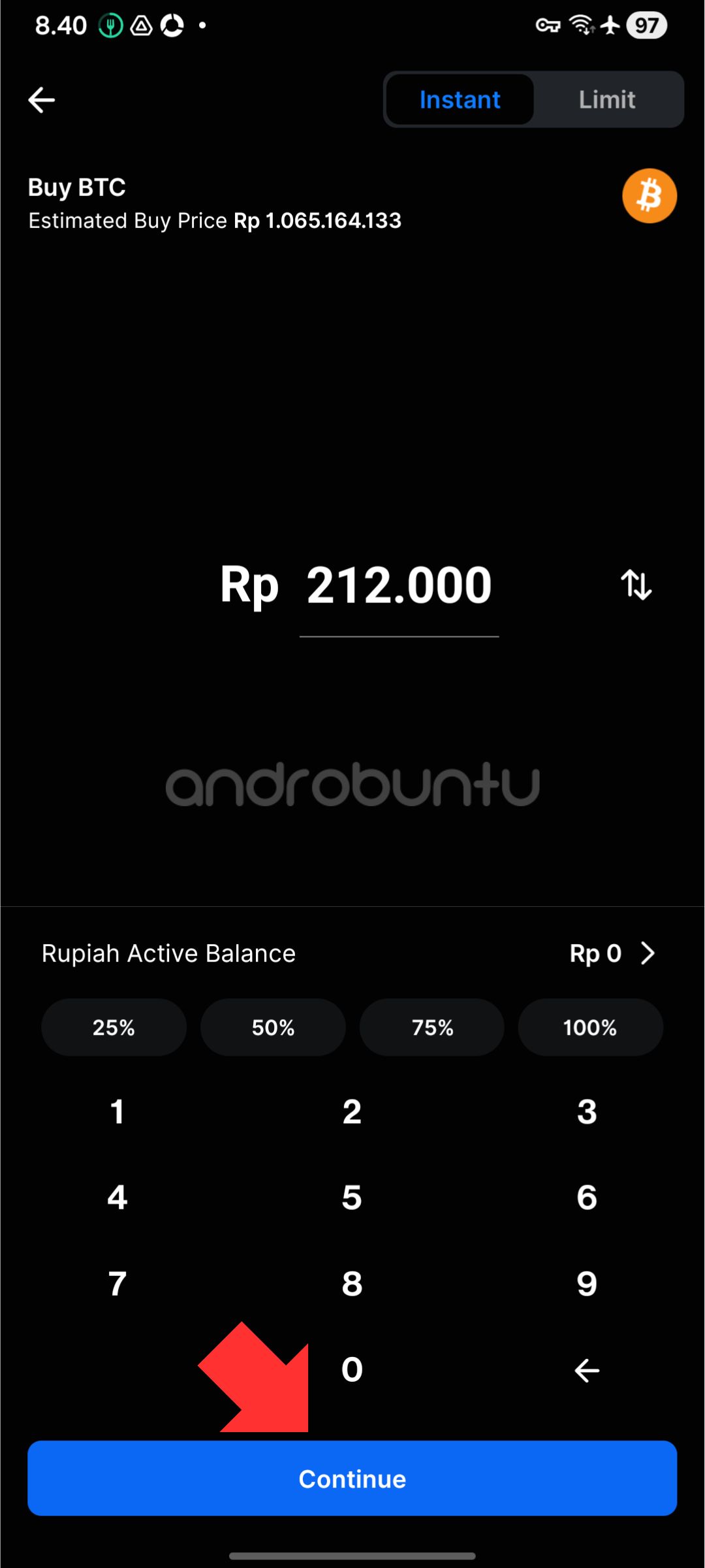 Beli Bitcoin di Pintu 4