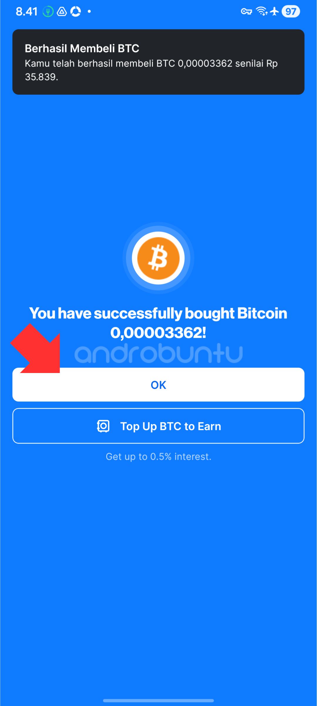 Beli Bitcoin di Pintu 6