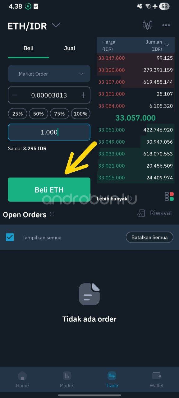 Beli Ethereum Indodax 5