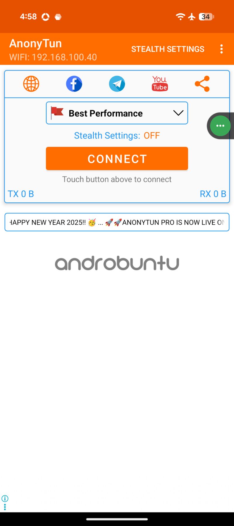 Cara menggunakan anonytun 2