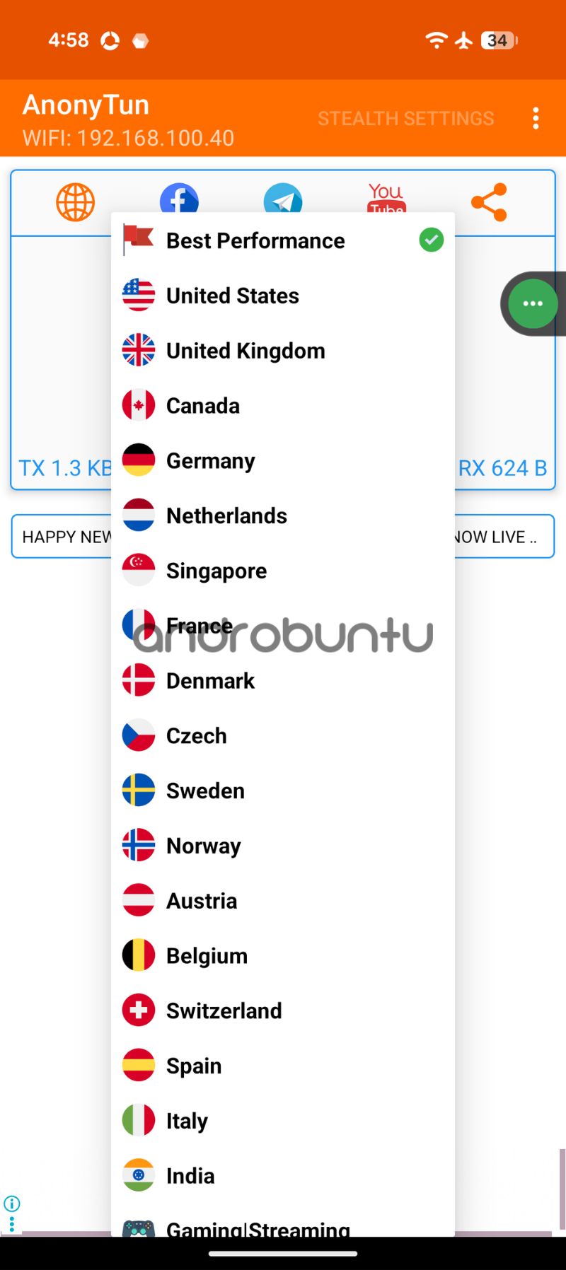 Cara menggunakan anonytun 5