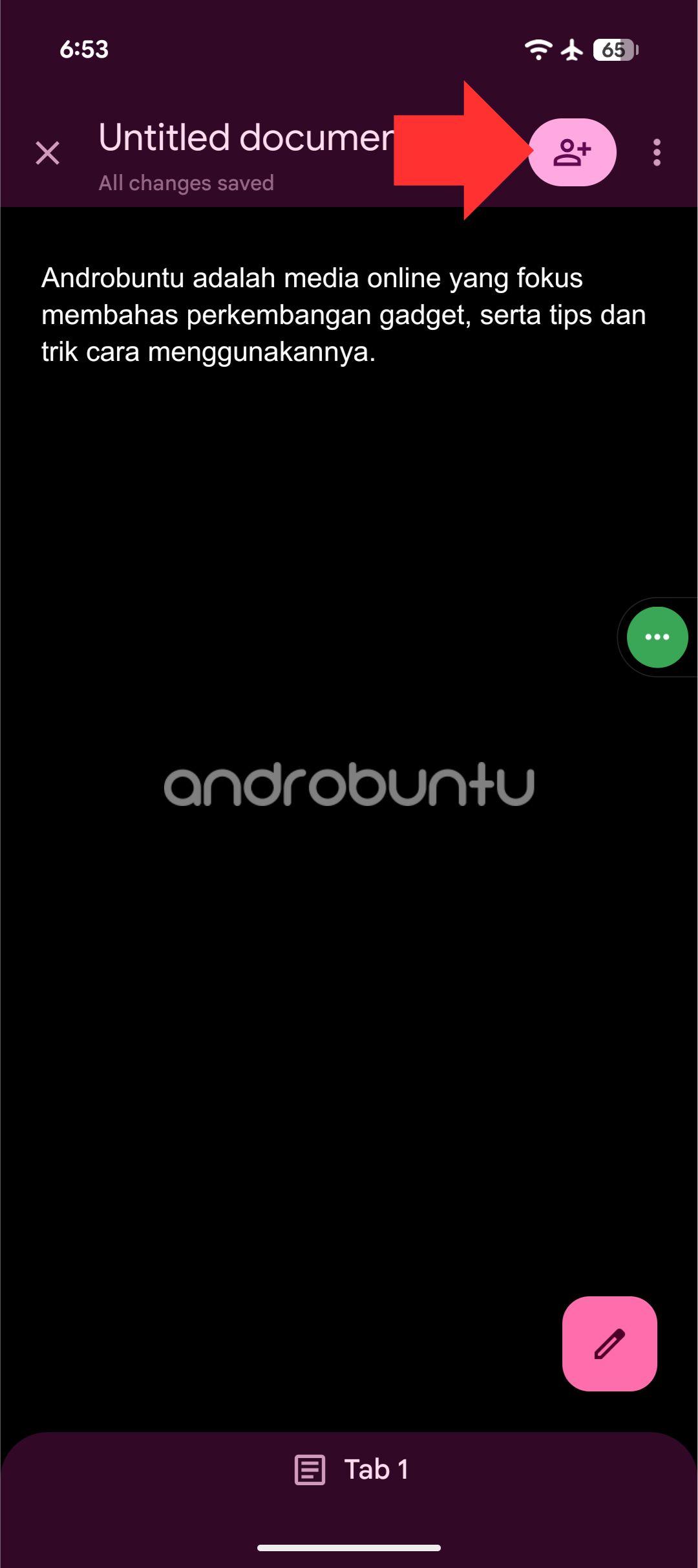 Google Docs dapat diakses semua orang 3