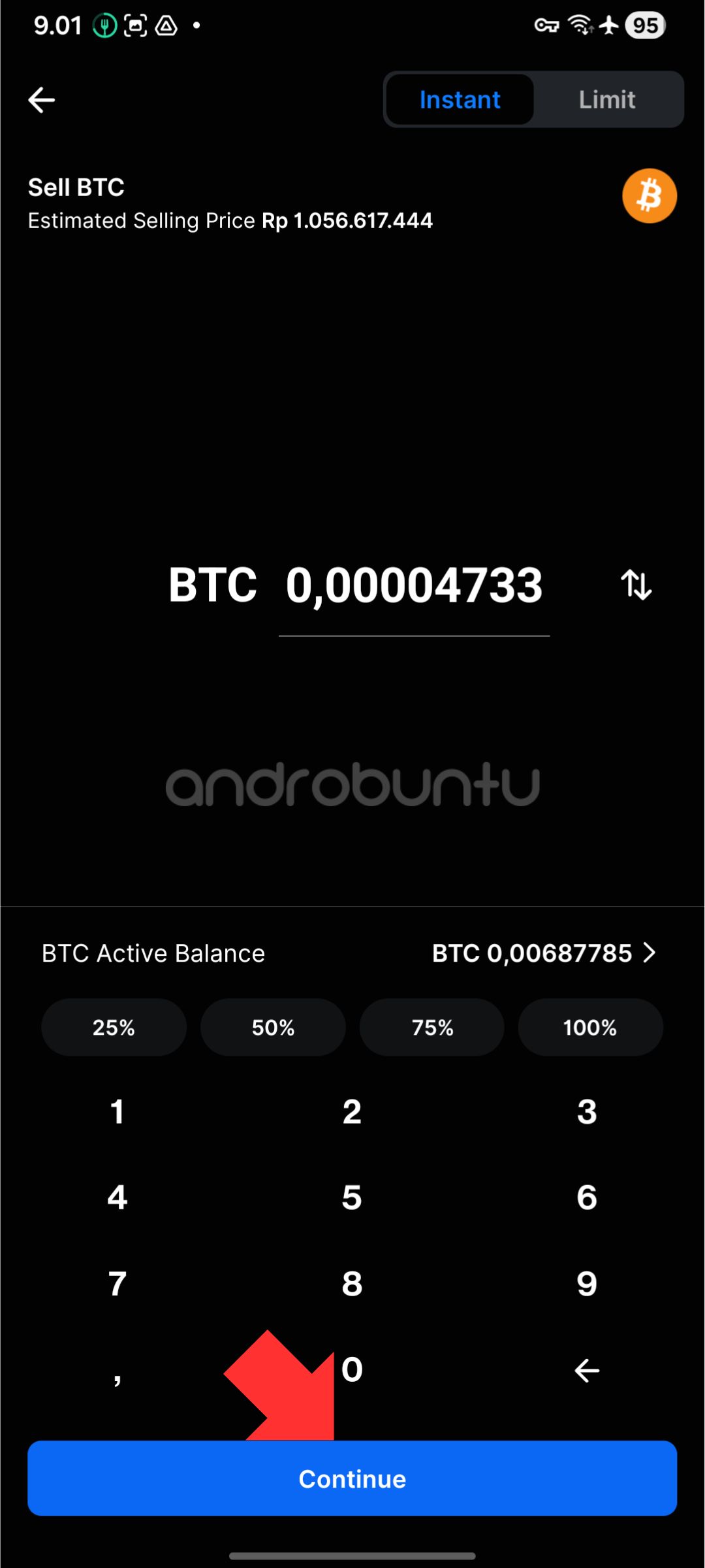 Jual Bitcoin di Pintu 3