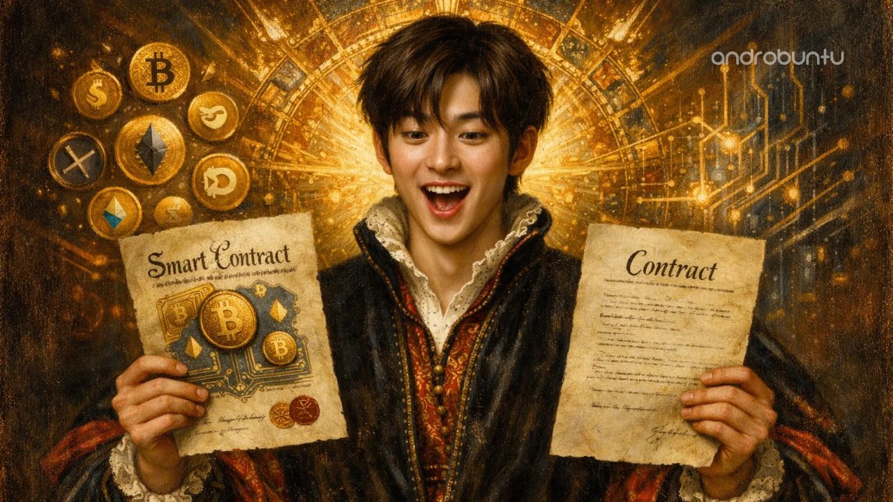Smart contract dan kontrak biasa