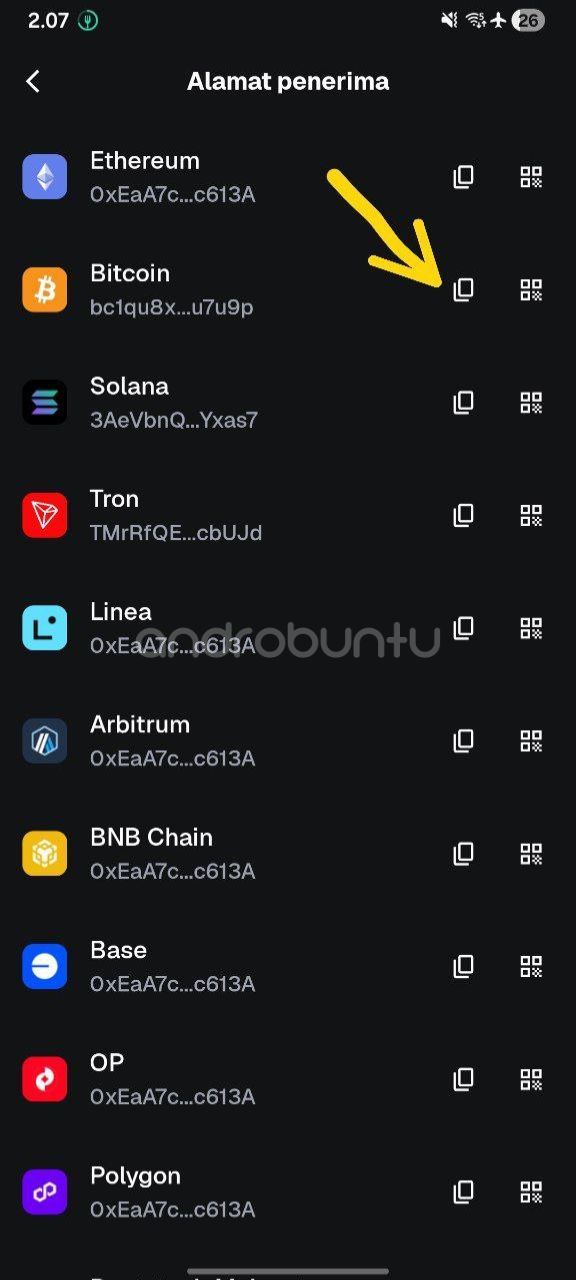 Transfer crypto Indodax 2