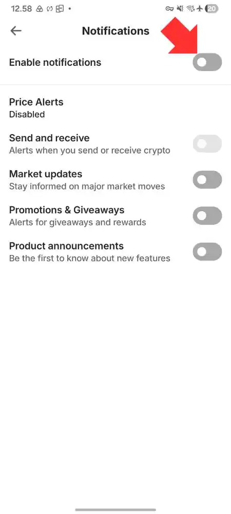 Cara Melihat Alamat Dompet di Trust Wallet by Androbuntu 5