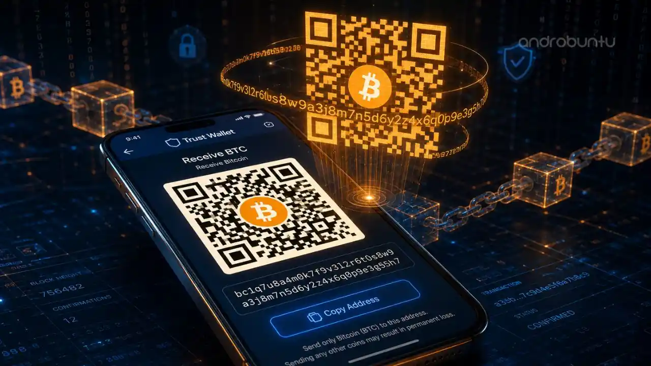 Cara Melihat Alamat Dompet di Trust Wallet
