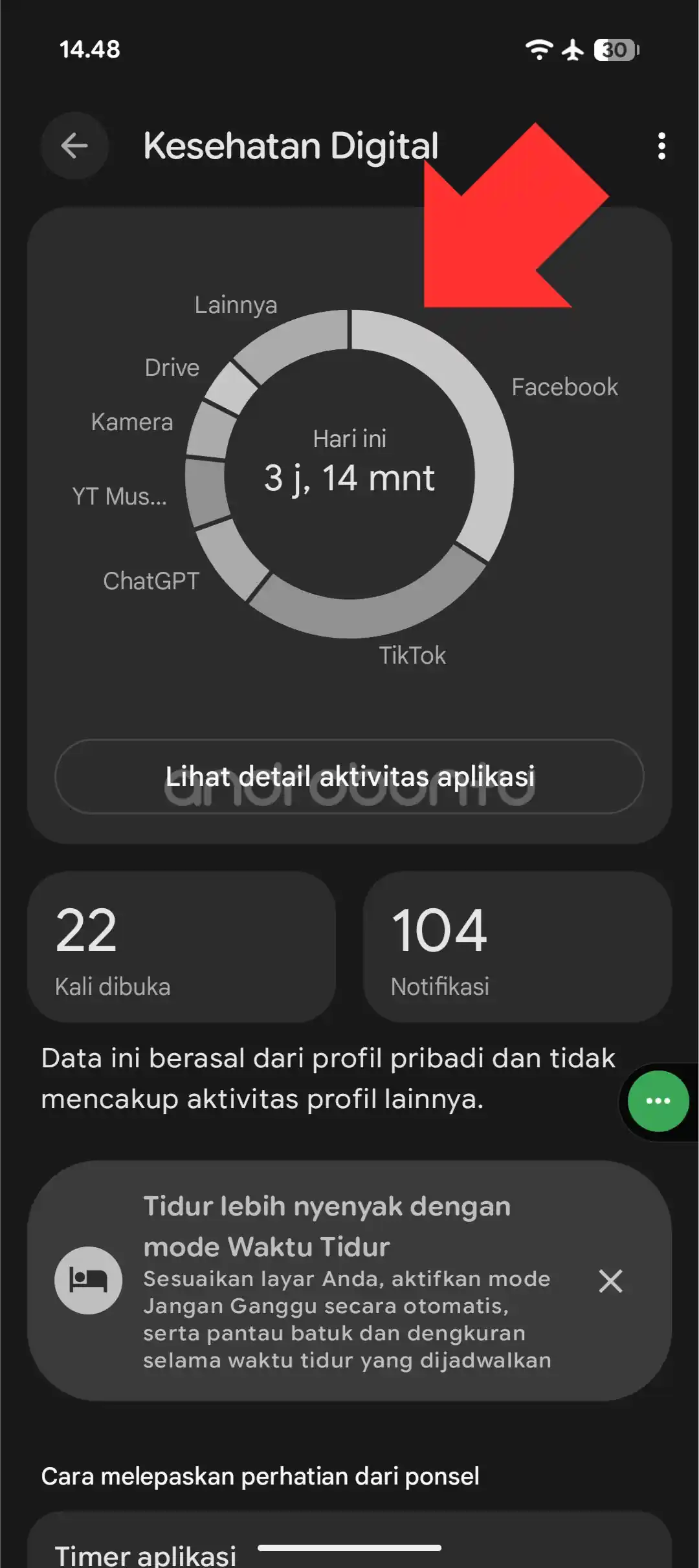 Cara Mengetahui Aplikasi yang Sering Digunakan Di Android by Androbuntu 2