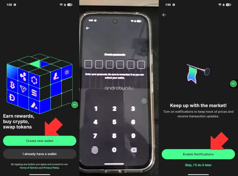 Cara Membuat Akun Trust Wallet by Androbuntu 1