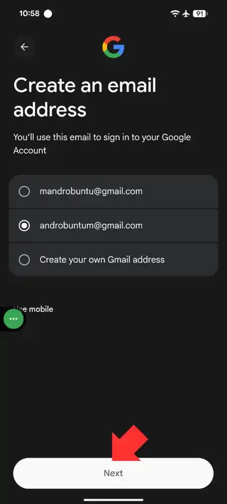 Cara Membuat Email di HP Android 8