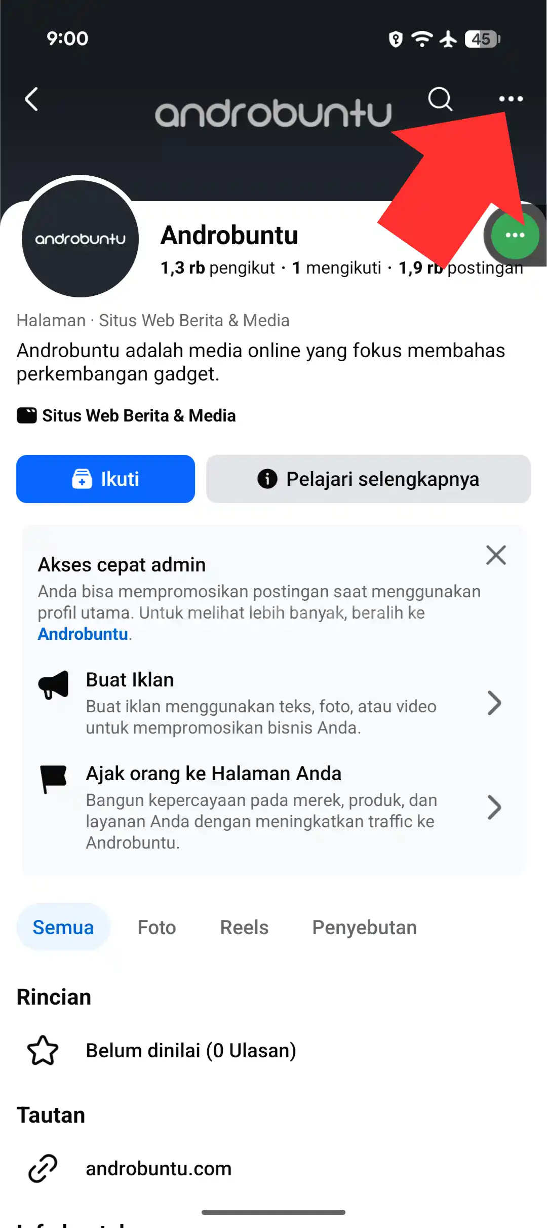 Cara Blokir Orang di Facebook 1