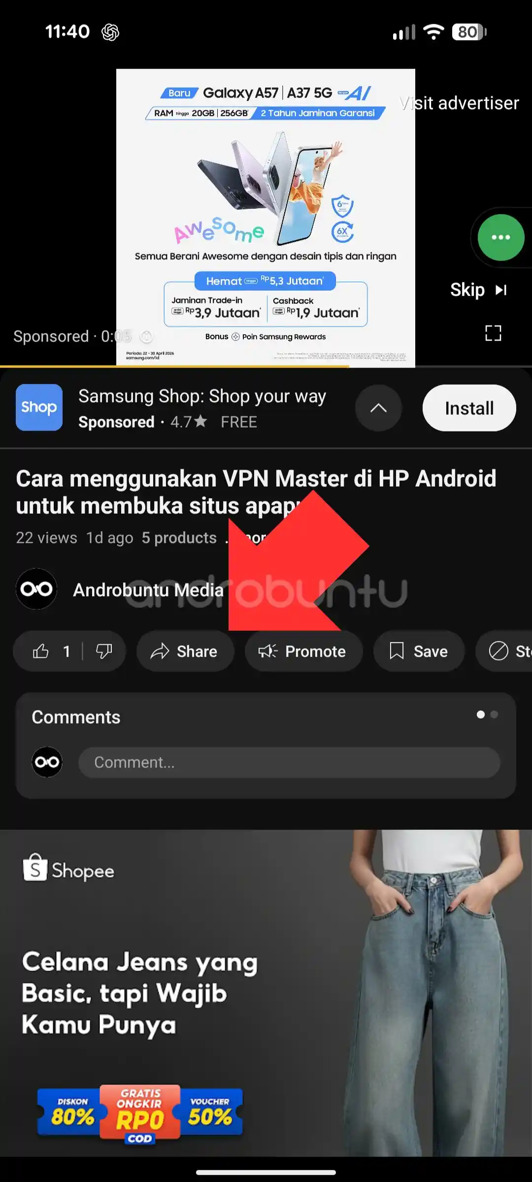 Cara Download Subtitle YouTube 1