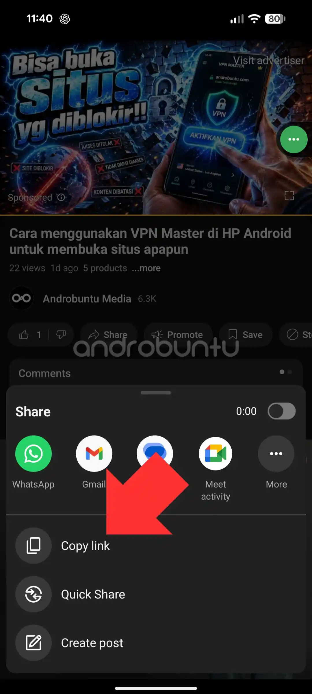 Cara Download Subtitle YouTube 2