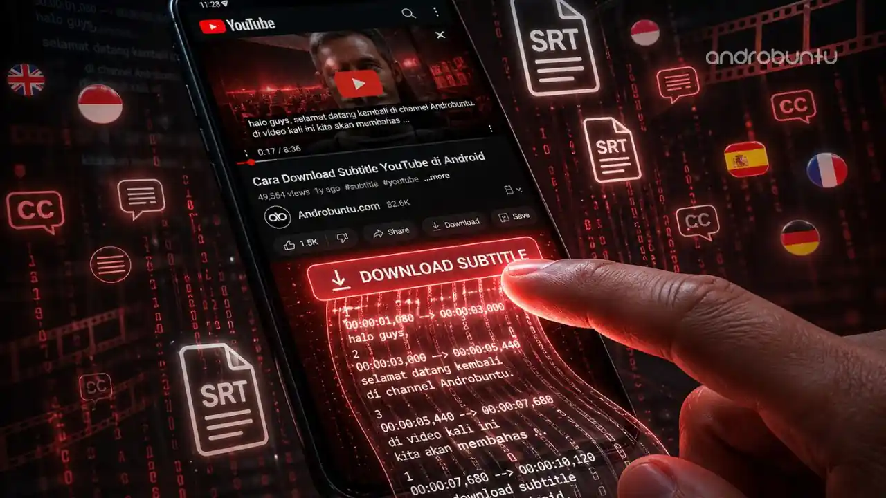 Cara Download Subtitle YouTube Tanpa Aplikasi