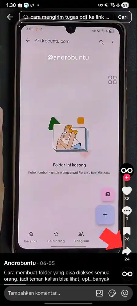 Cara Download Video TikTok 1