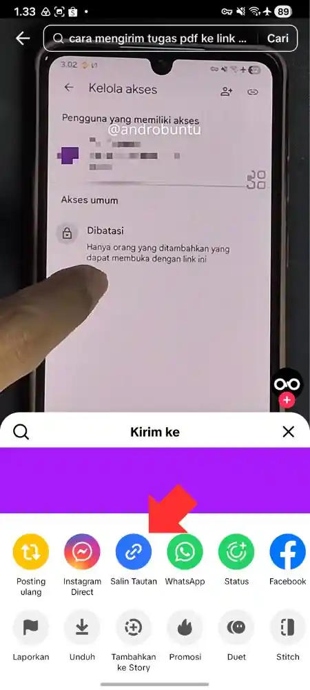 Cara Download Video TikTok 2