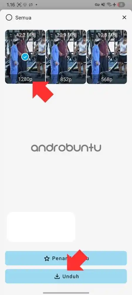 Cara download video twitter x