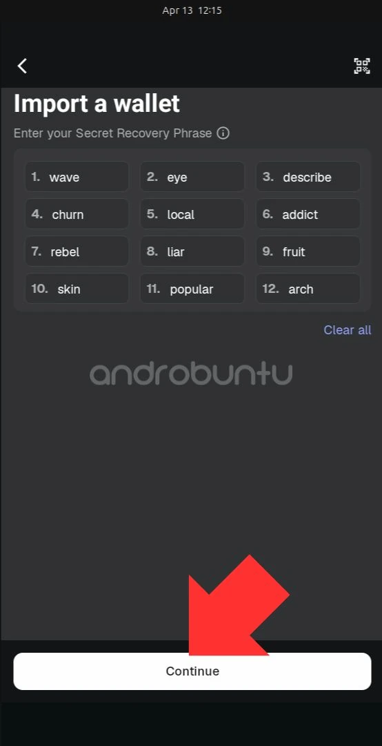 Cara Impor Akun MetaMask 3