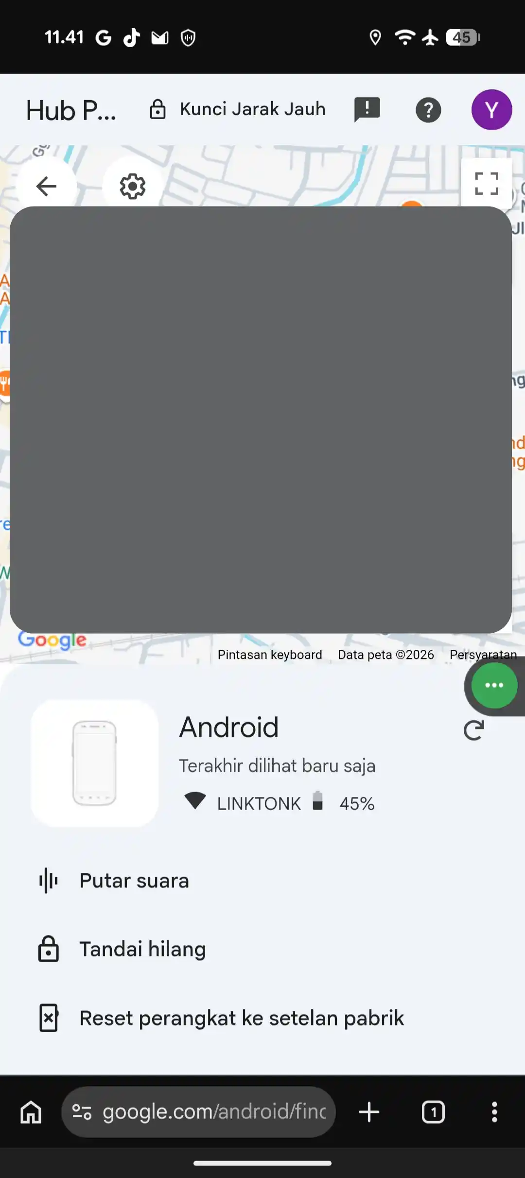 Cara Melacak HP Android yang Hilang Dengan Mudah