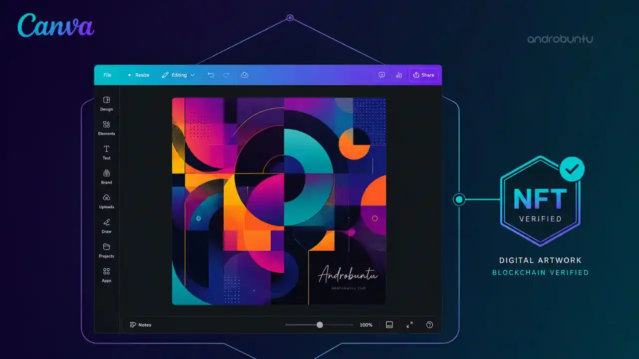Cara Membuat Gambar NFT di Canva