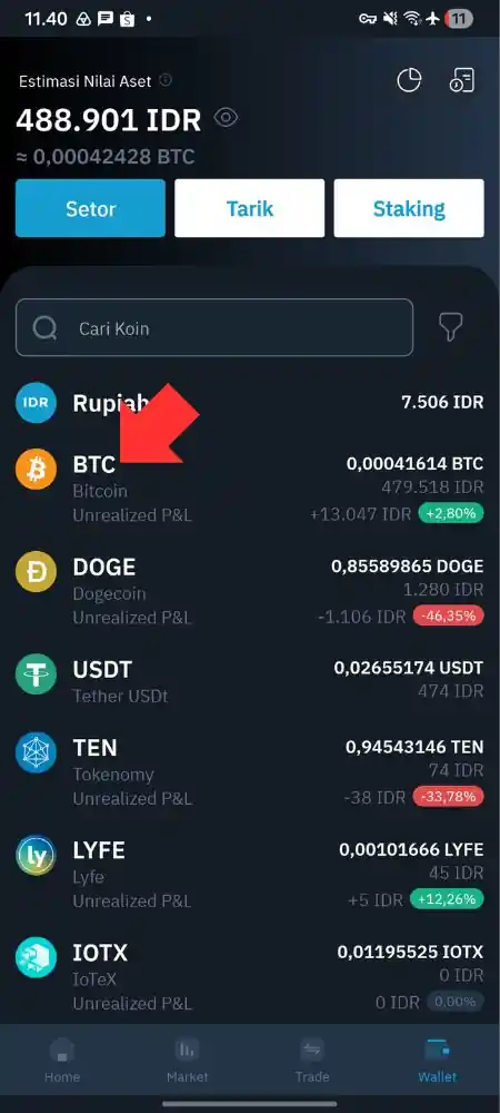 Cara Menerima Bitcoin di Indodax by Androbuntu 2