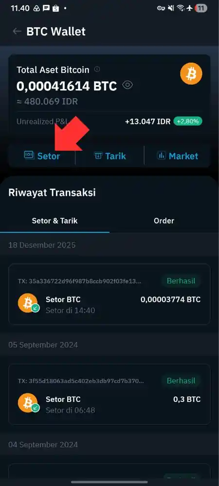 Cara Menerima Bitcoin di Indodax by Androbuntu 3