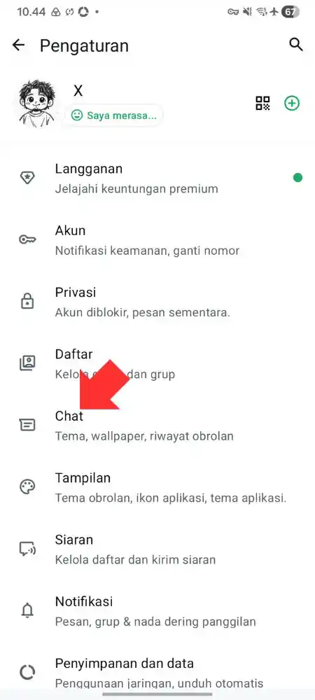 Cara mengembalikan chat whatsapp 2