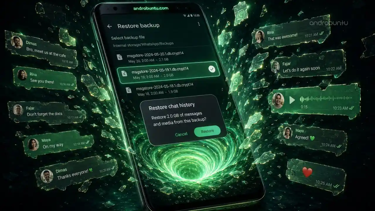 Cara Mengembalikan Chat di WhatsApp yang Sudah Dihapus