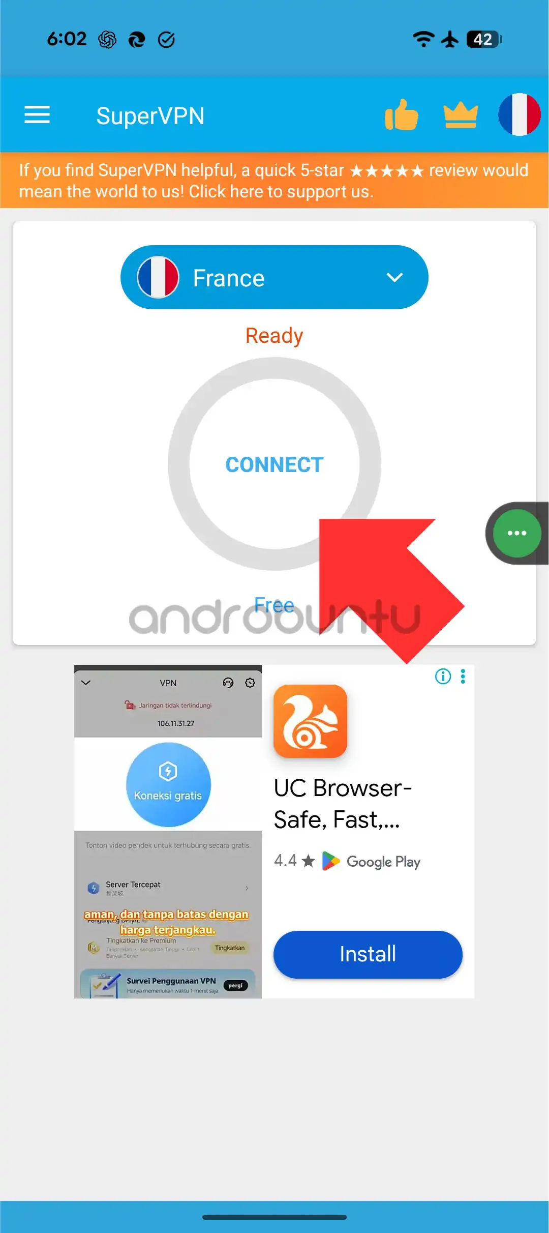Cara Menggunakan SuperVPN 6