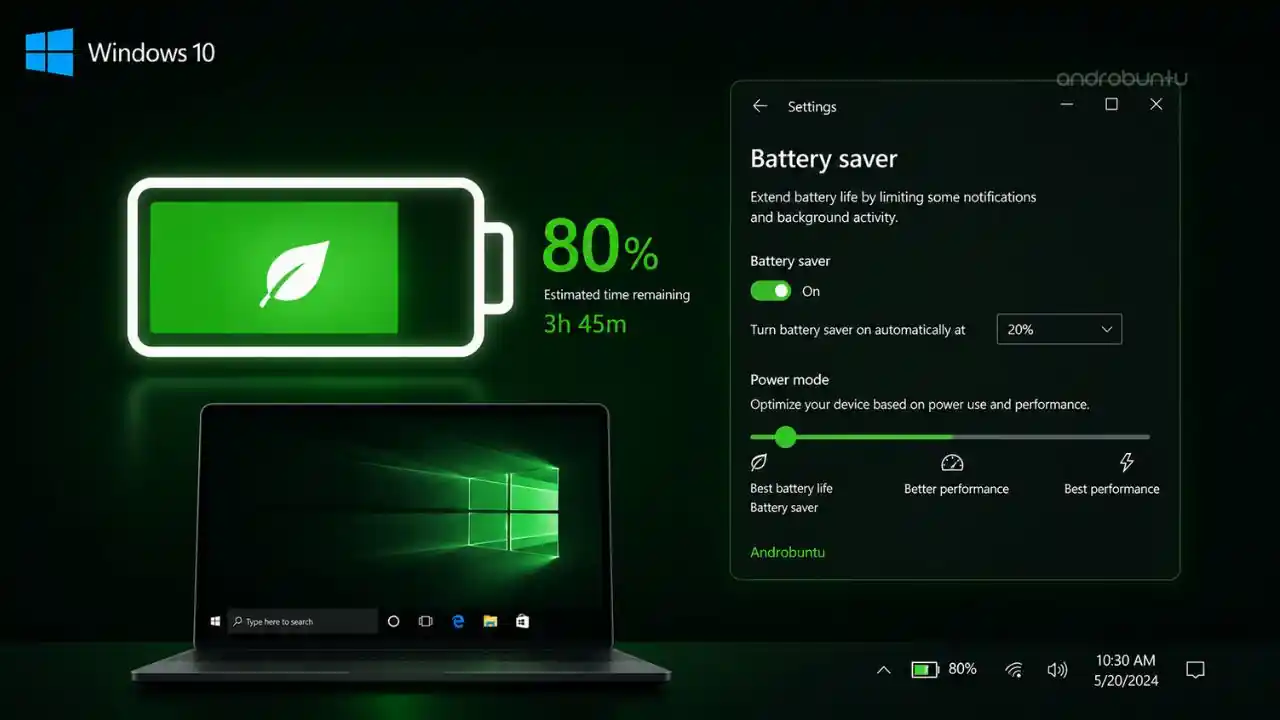 11 Cara Menghemat Baterai Laptop yang Menggunakan Windows 10