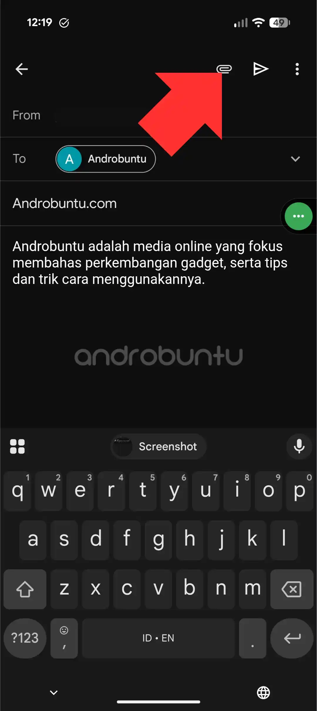 Cara Mengirim Email di Gmail 2