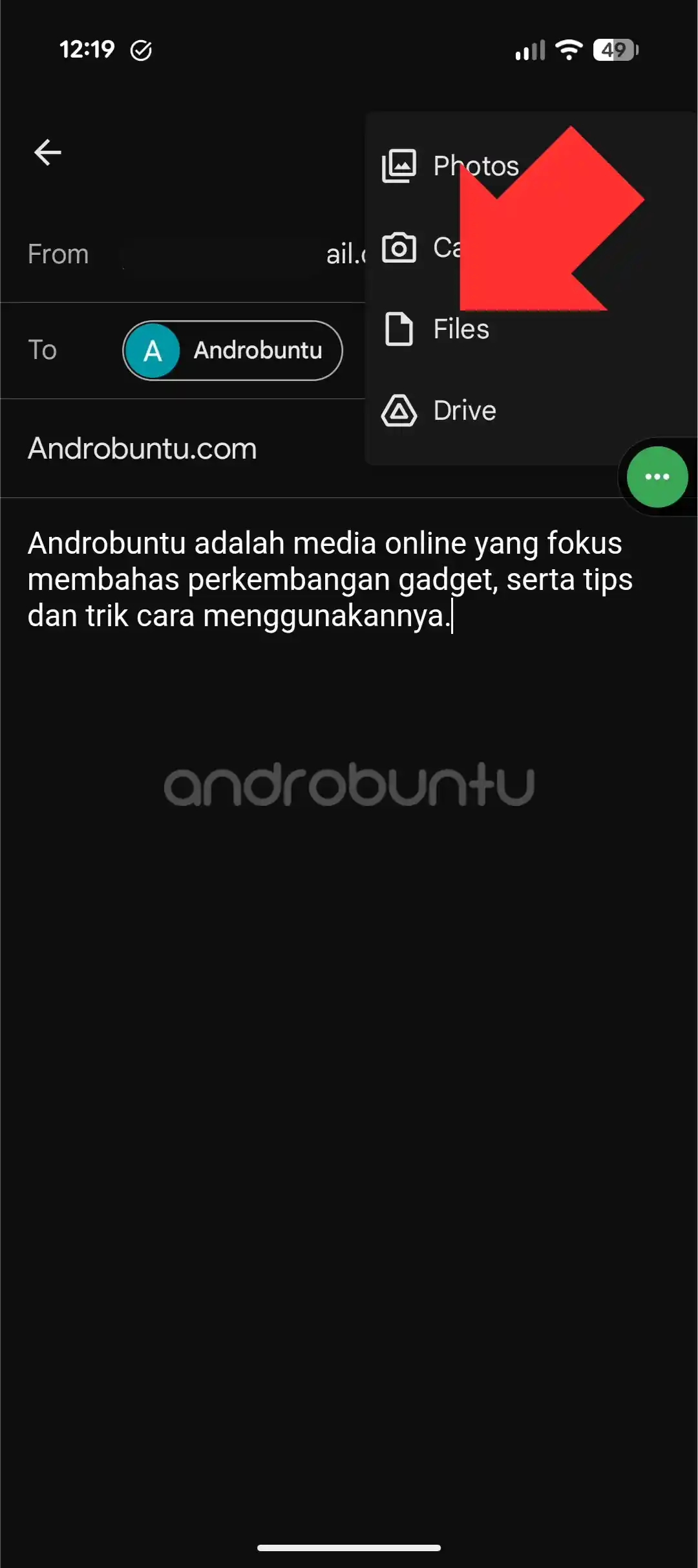 Cara Mengirim Email di Gmail 3