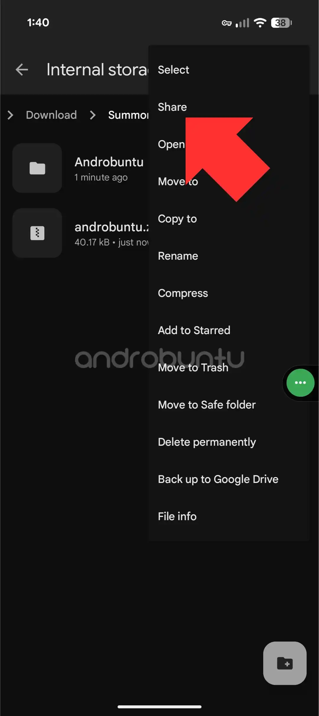 Cara Mengirim Folder Melalui WhatsApp 5