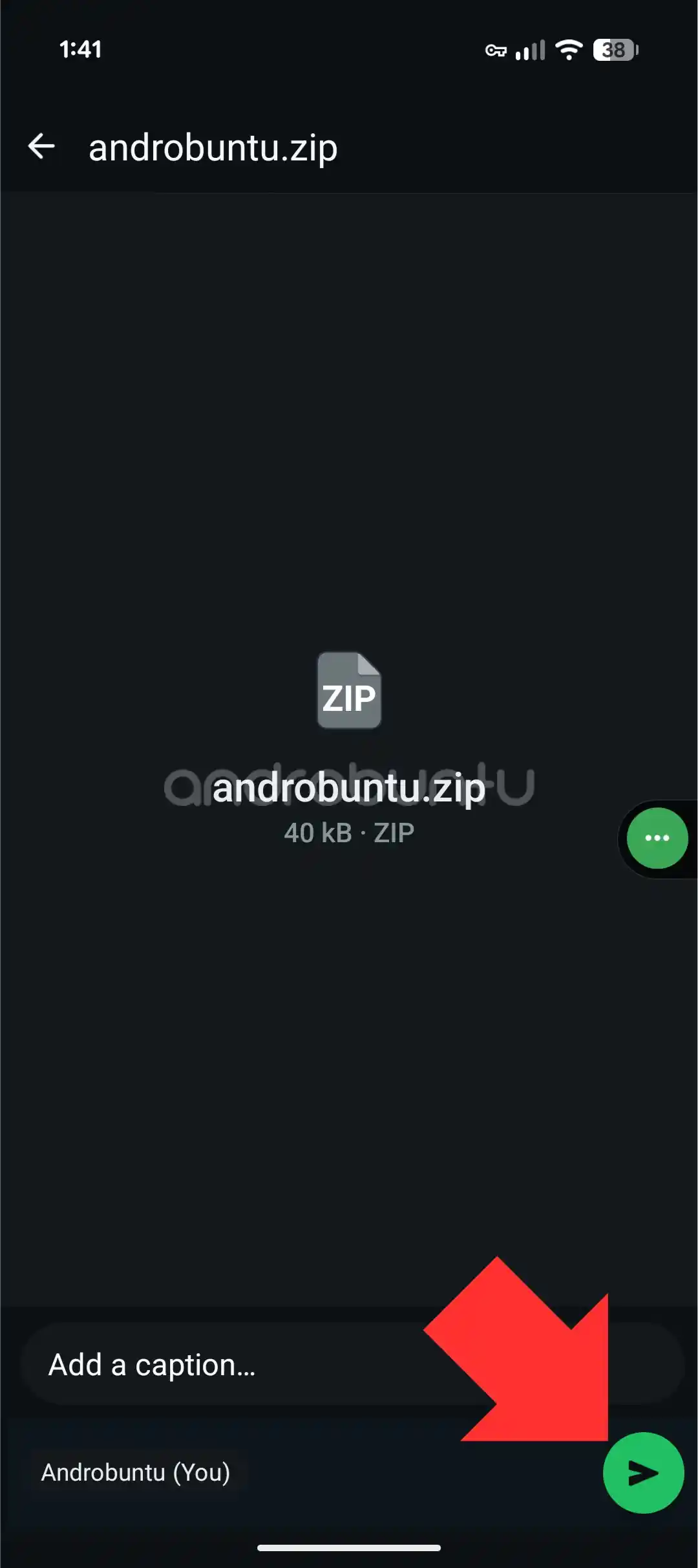 Cara Mengirim Folder Melalui WhatsApp 8