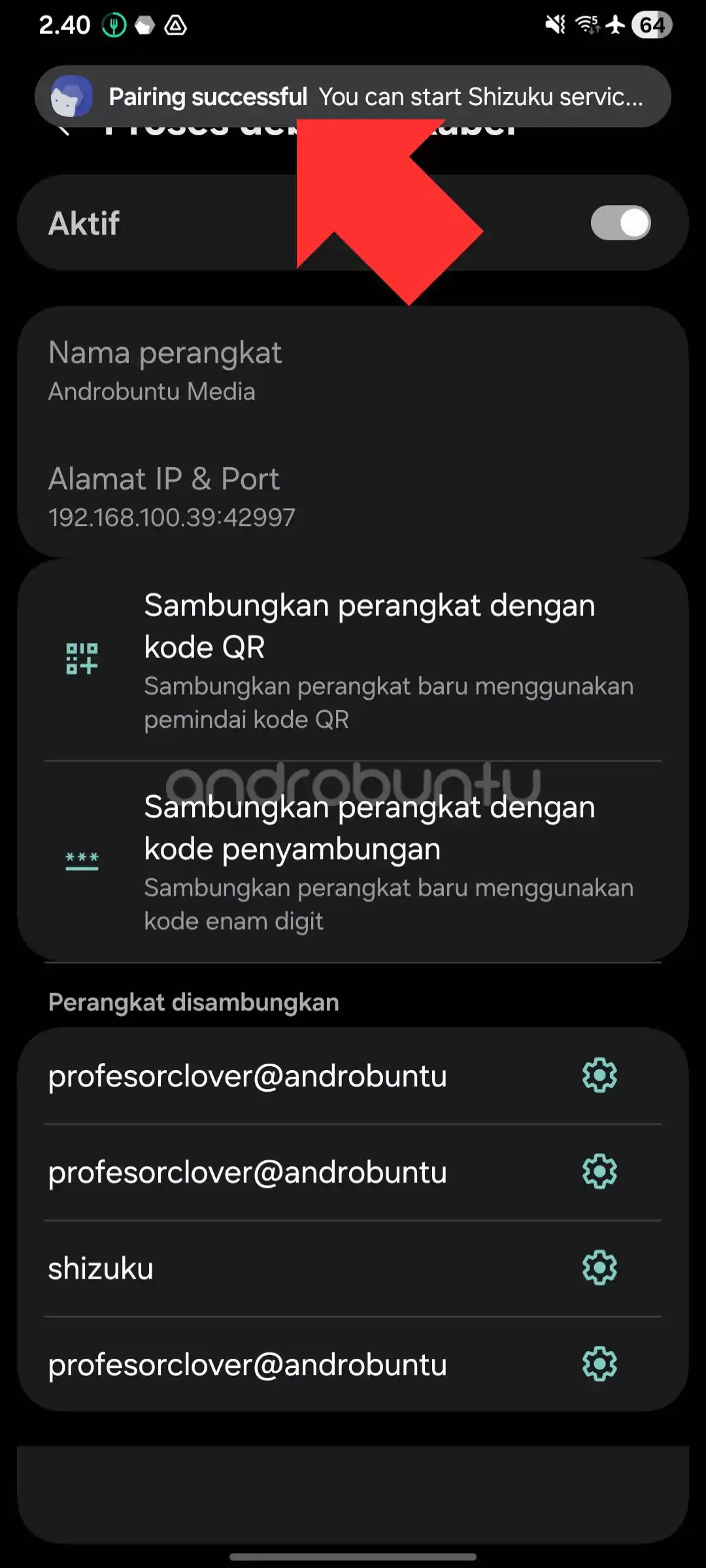 Cara menggunakan Shizuku dan Hail 10