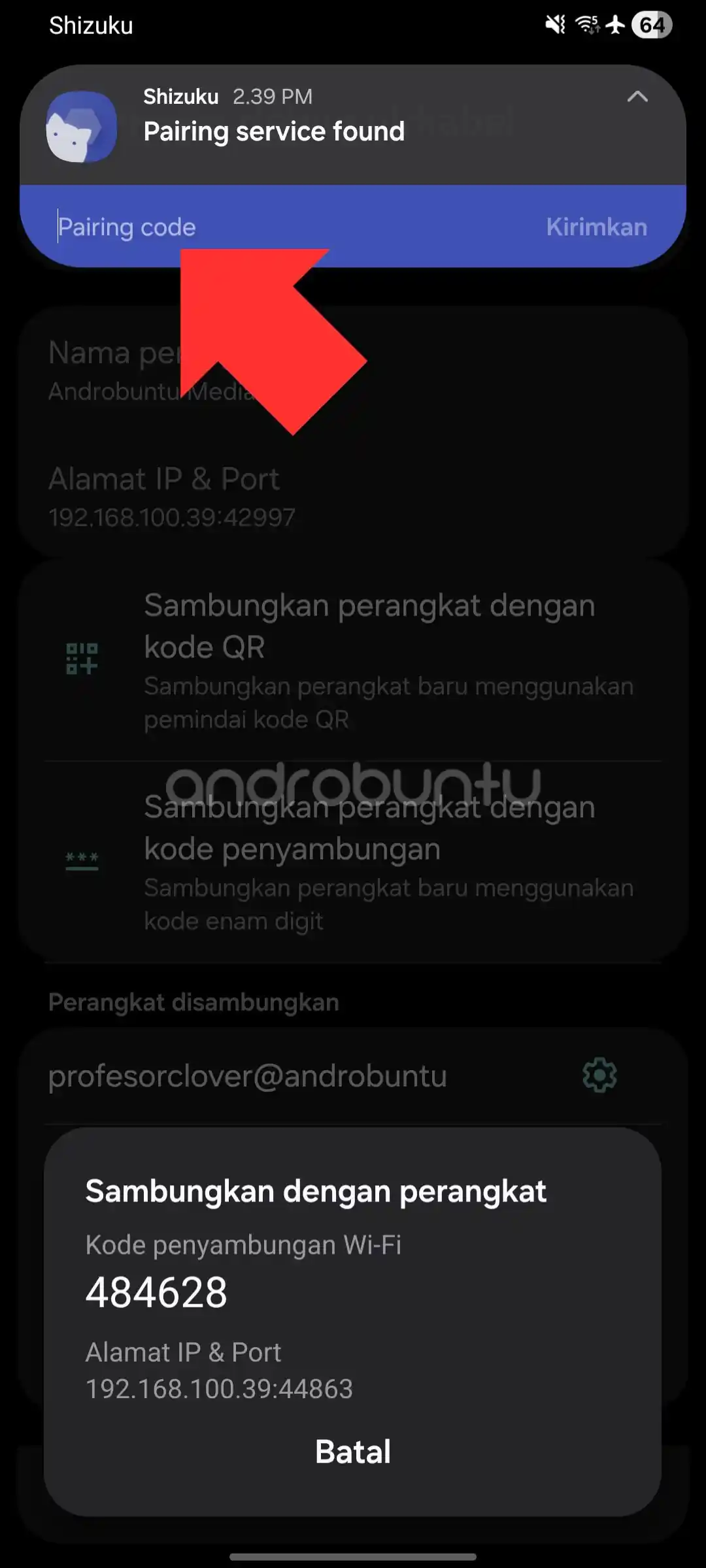 Cara menggunakan Shizuku dan Hail 9