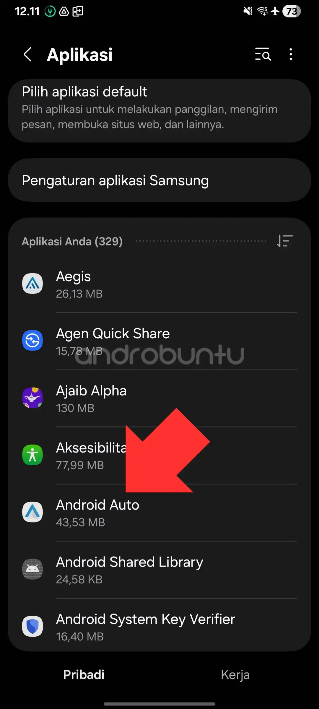 Cara Menonakifkan Aplikasi Samsung 2
