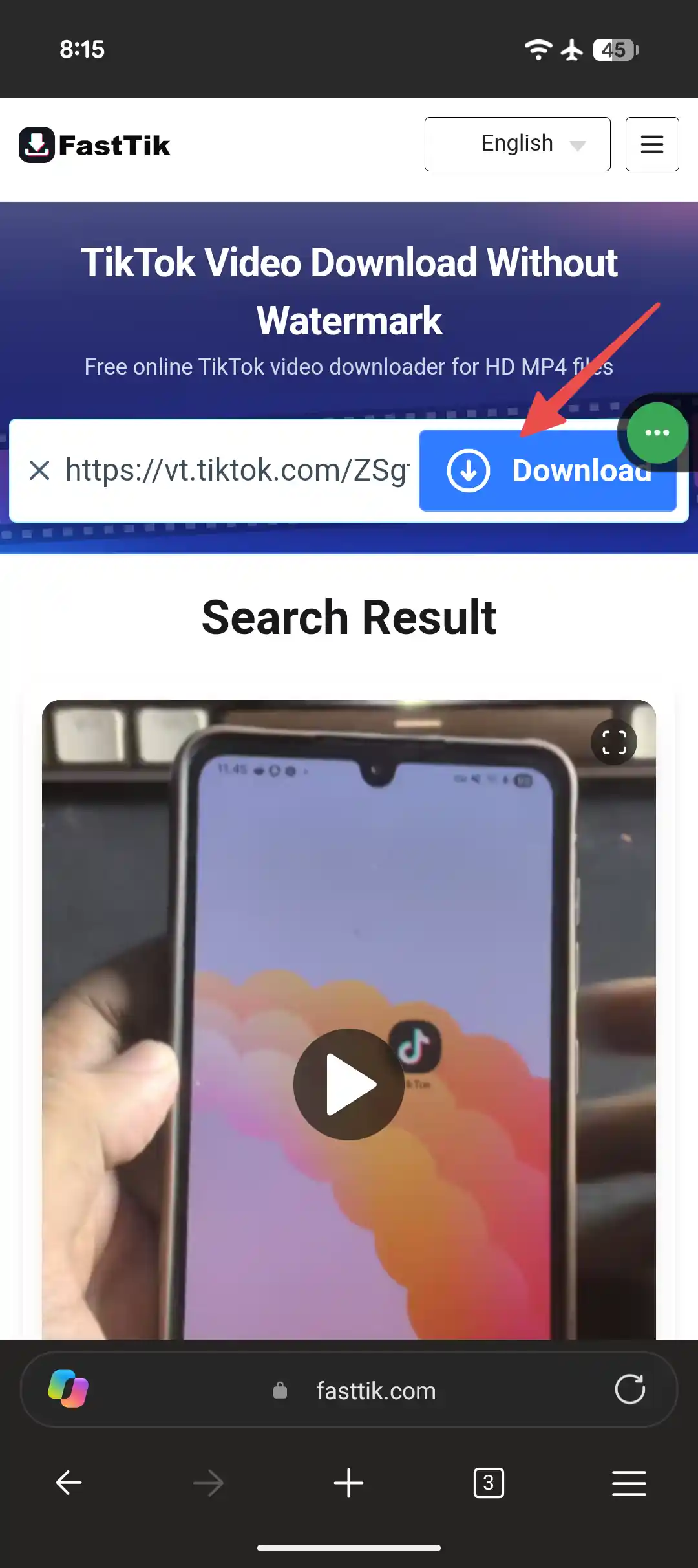 Cara download video tiktok