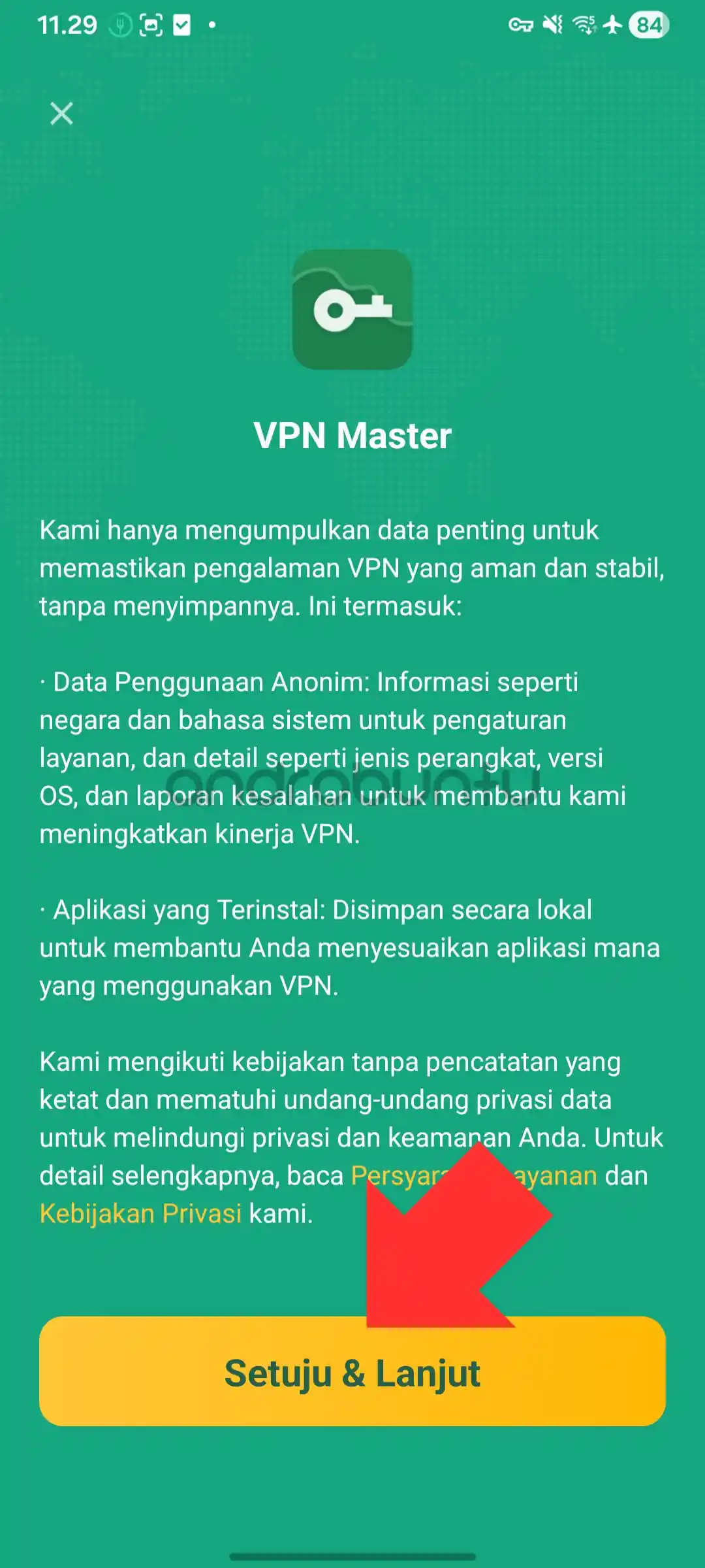 Cara Menggunakan VPN Master Di Android