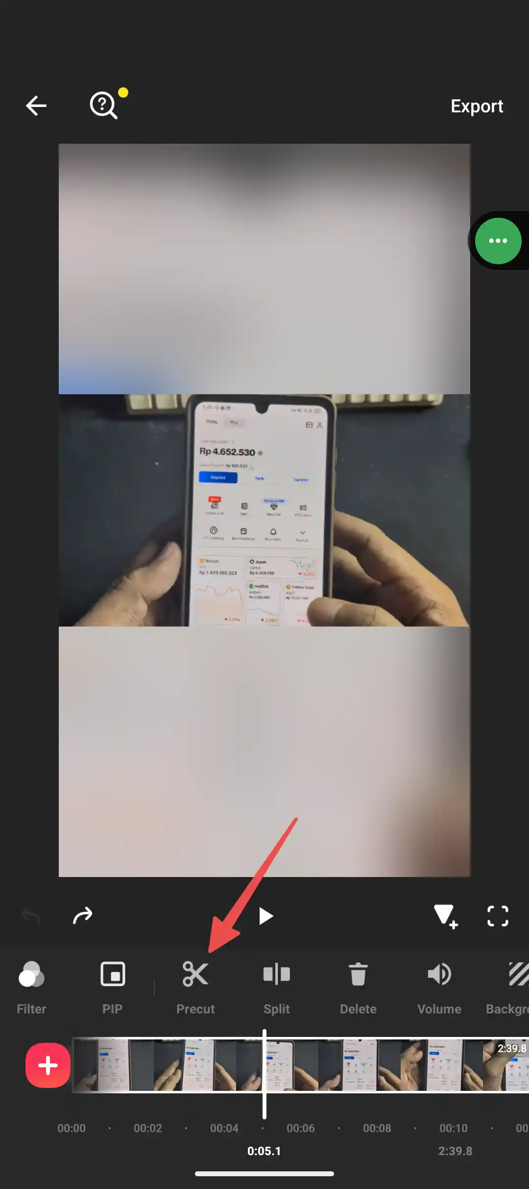 Cara Memotong Video 2