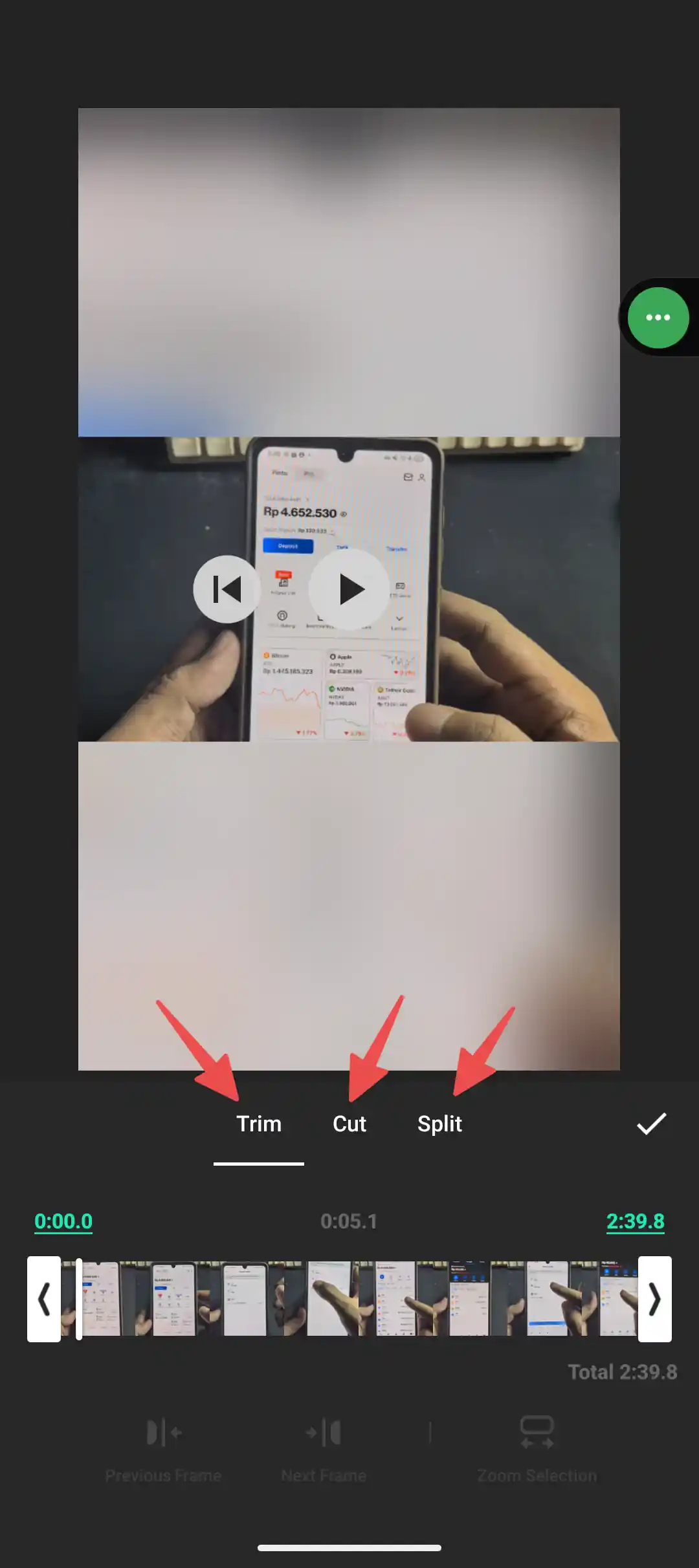 Cara Memotong Video 3