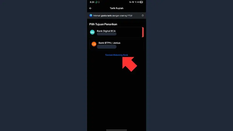 Cara Withdraw Rupiah ke Rekening Bank di Pintu 3