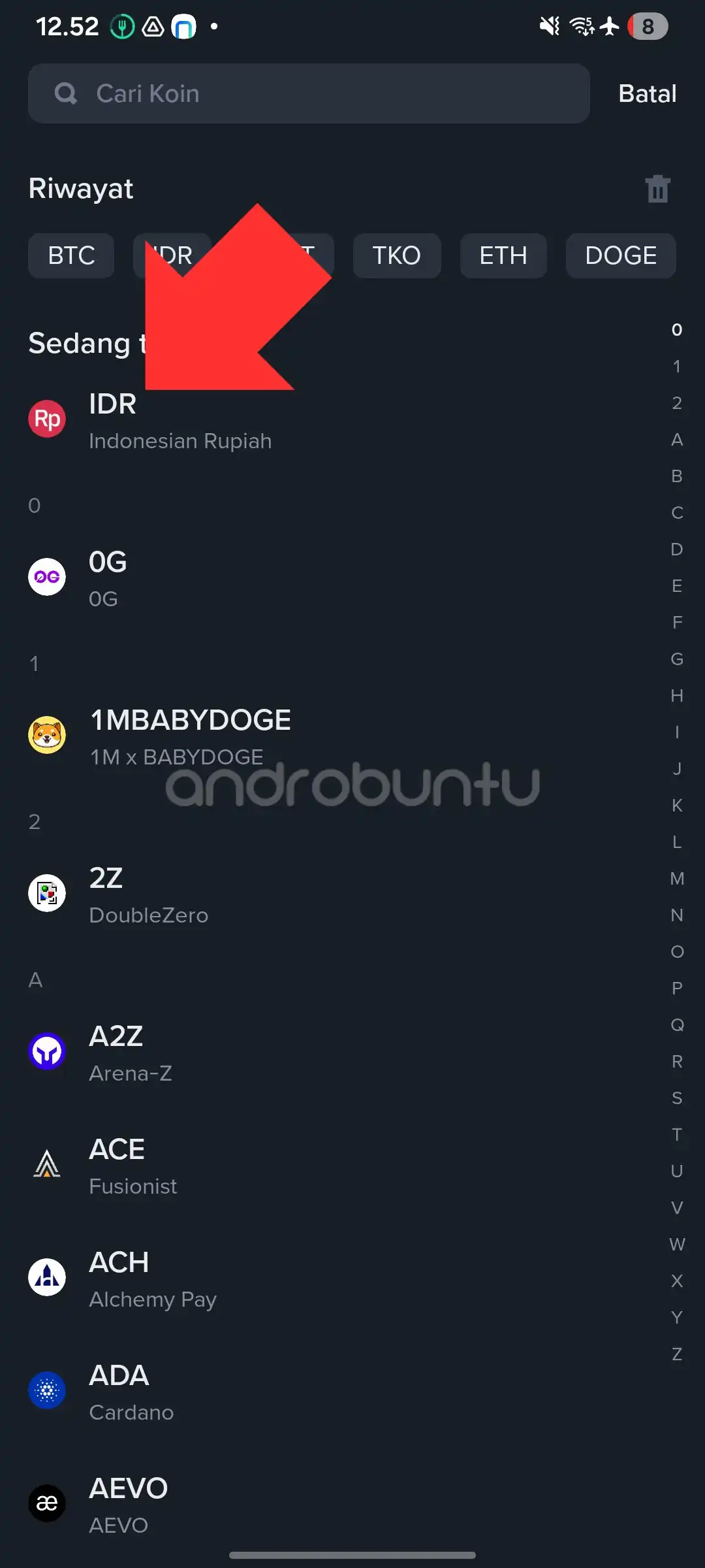 Cara Withdraw Tokocrypto ke Rekening Bank by Androbuntu 2