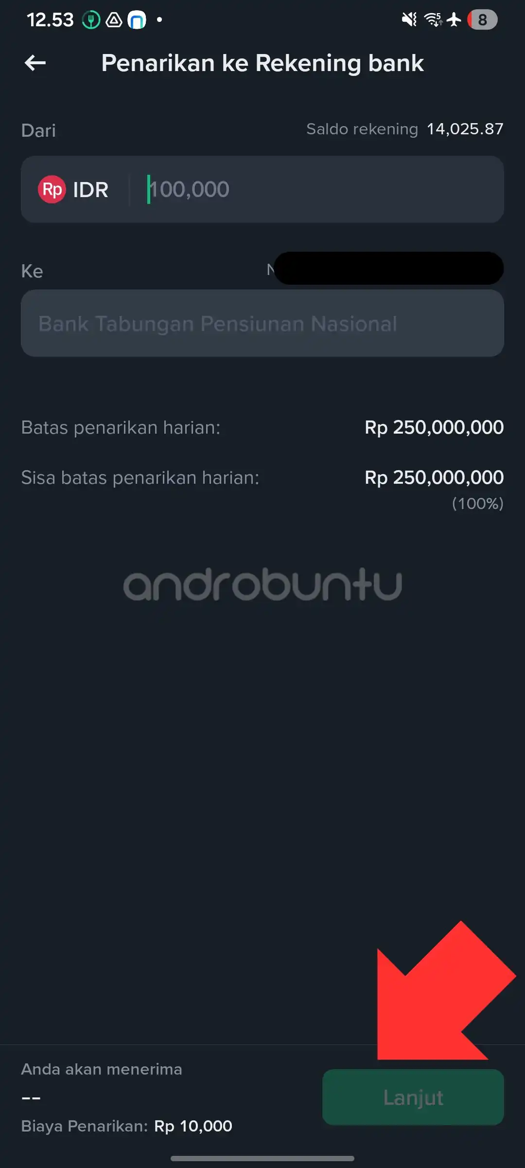 Cara Withdraw Tokocrypto ke Rekening Bank by Androbuntu 4