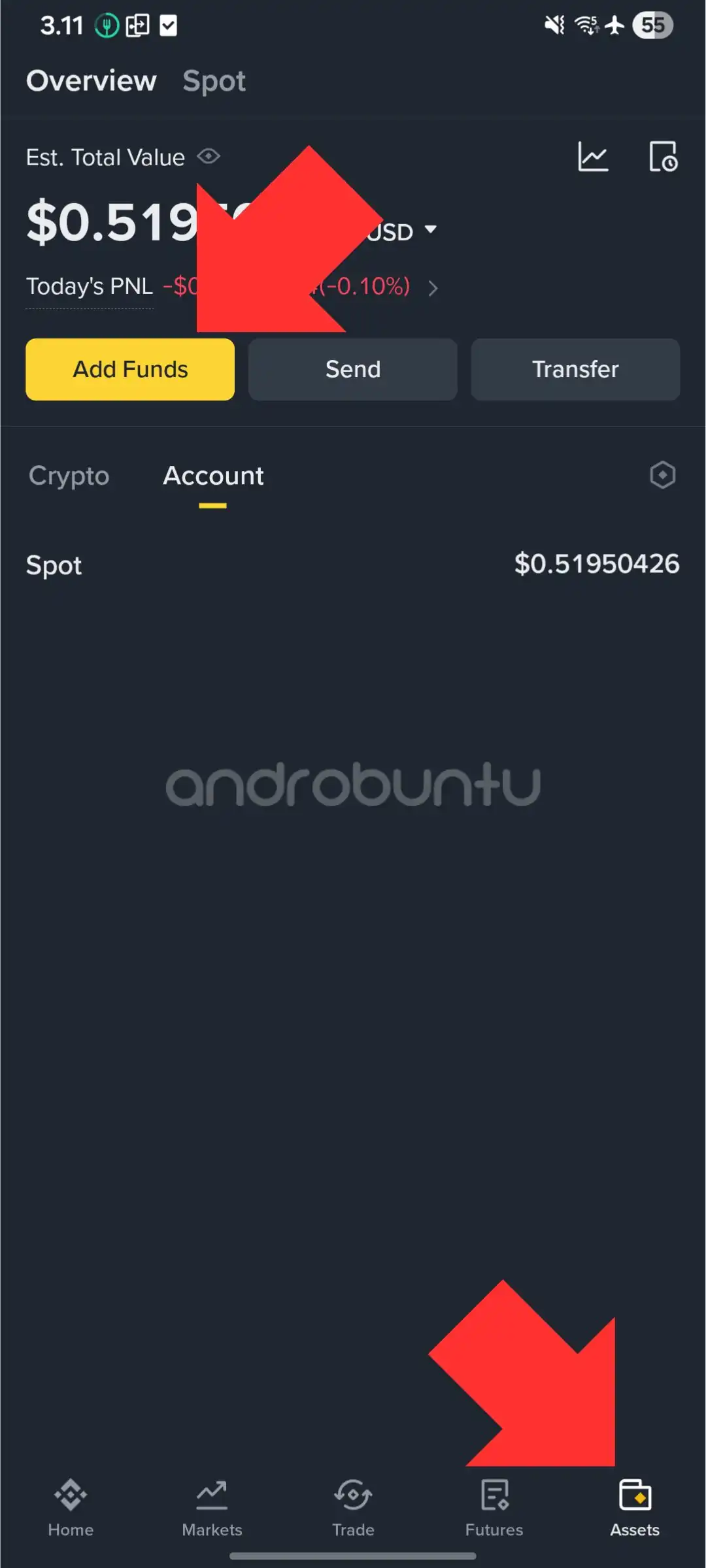 Cara Deposit di Binance 1