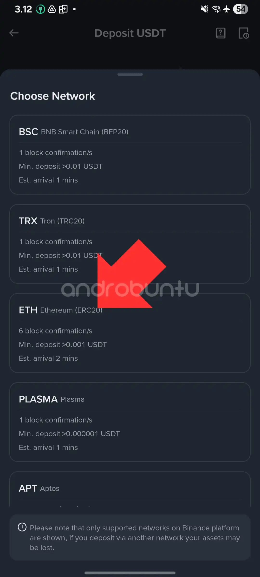 Cara Deposit di Binance 4