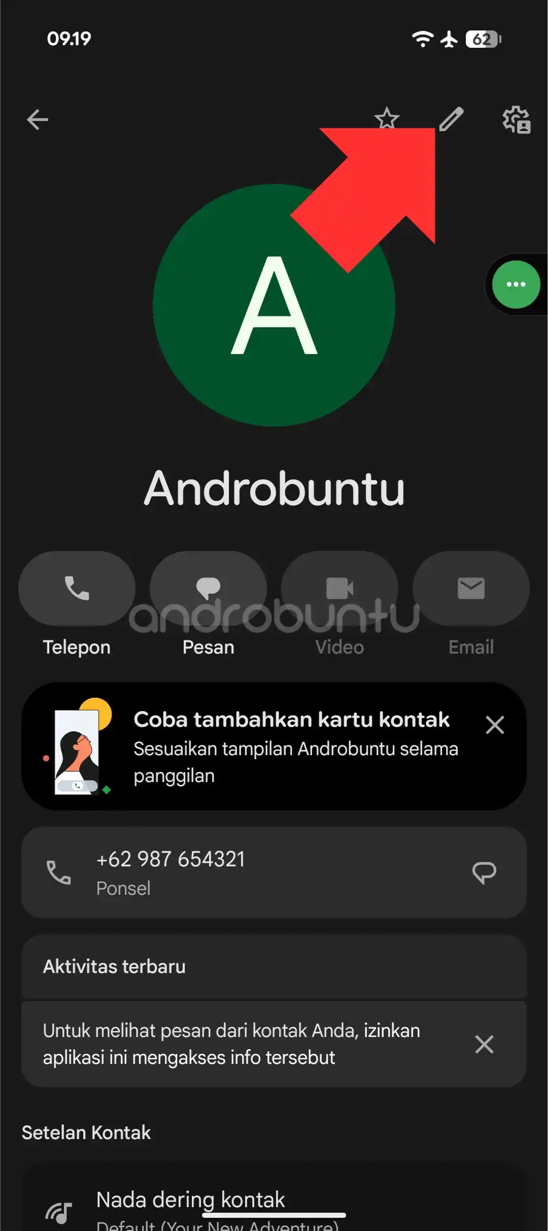 Cara Menambahkan Foto Kontak di HP Android by Androbuntu 3