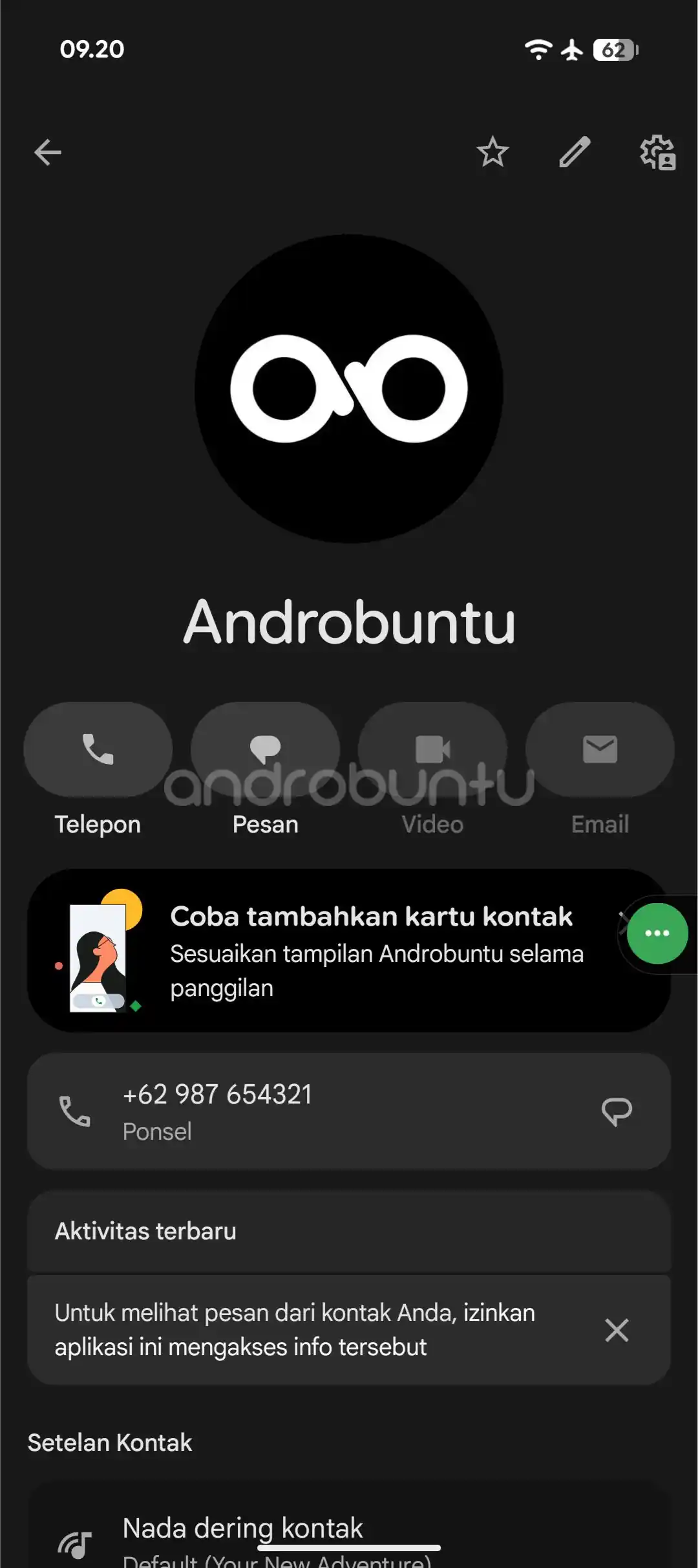 Cara Menambahkan Foto Kontak di HP Android by Androbuntu 6