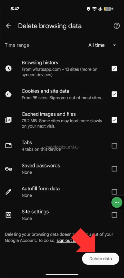 Begini cara menghapus riwayat browsing di Google Chrome